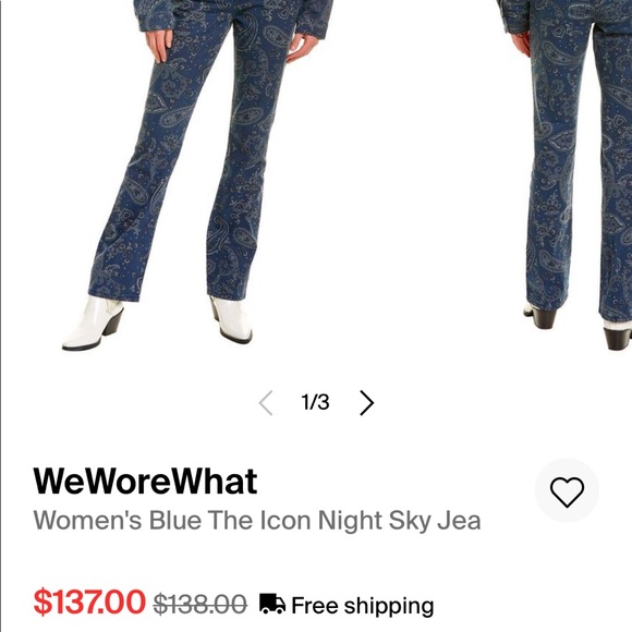 WeWoreWhat Jeans - Picture 3 of 3